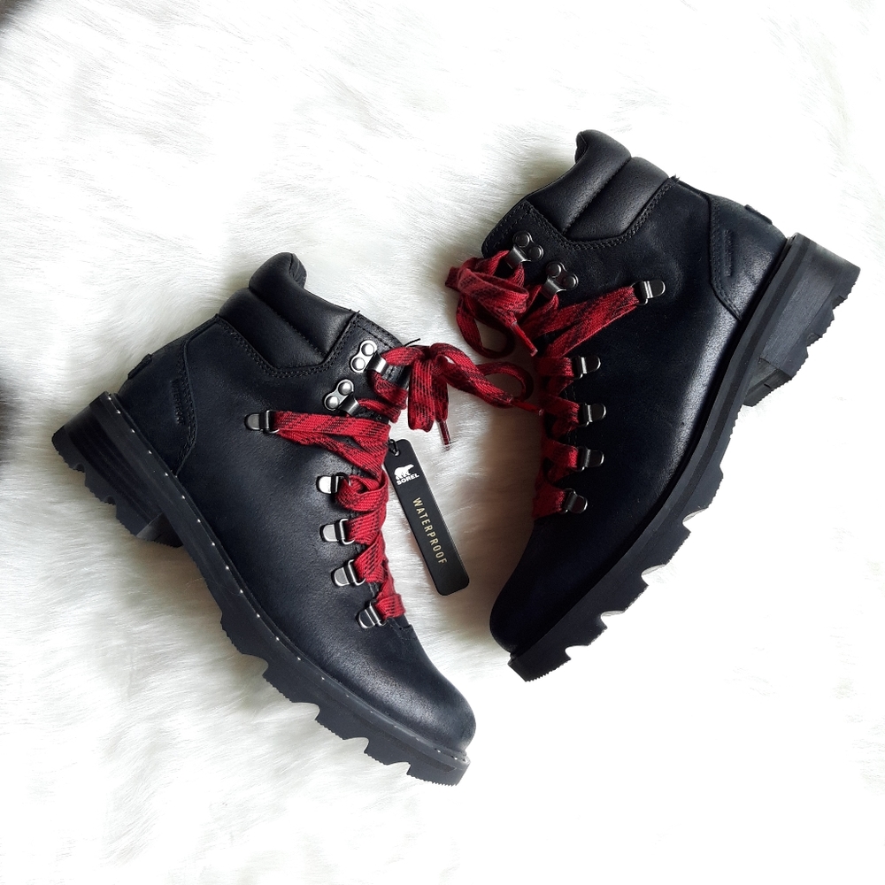 SOREL | Lennox Hiker Bootie Moto Boots - Black